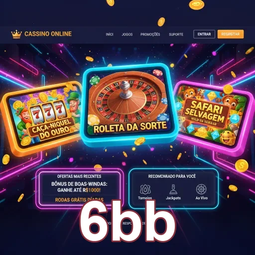 Ilustração de Jogos de Slots Diversificados