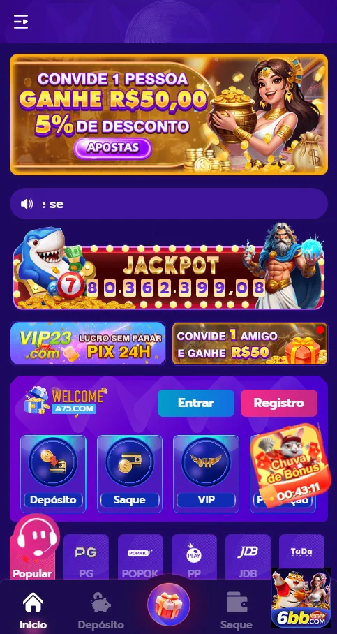 Imagem principal de 6bb: Jogos Online com Suporte Confiável e VIP Services